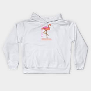 the flamingo Kids Hoodie